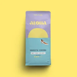 Aloha Coffee Smooth Crema ganze Bohne