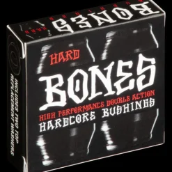 Bones Lenkgummis Hardcore Hard 96A Set Schwarz
