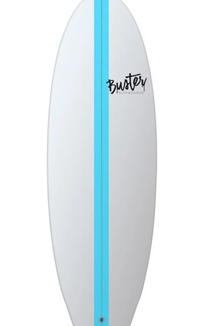 Buster Space Twin 5'0 Surfboard mit Super Rails