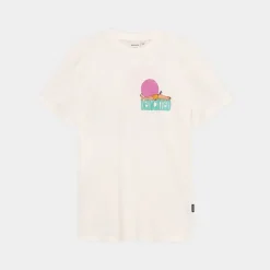 Dedicated Stockholm Vacay Logo Off-White T-shirt