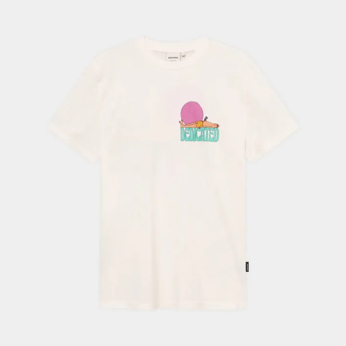 Dedicated Stockholm Vacay Logo Off-White T-shirt
