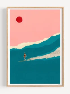 Druck Ciel Glue "Baleal" 30x40