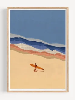 Druck Ciel Glue "Beach Boy" 30x40