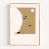 Druck Ciel Glue "Sonnencreme" 30x40