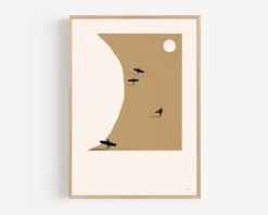Druck Ciel Glue "Sonnencreme" 30x40