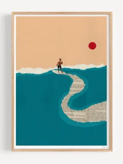 Druck Ciel Glue "Sunset Ride" 30x40