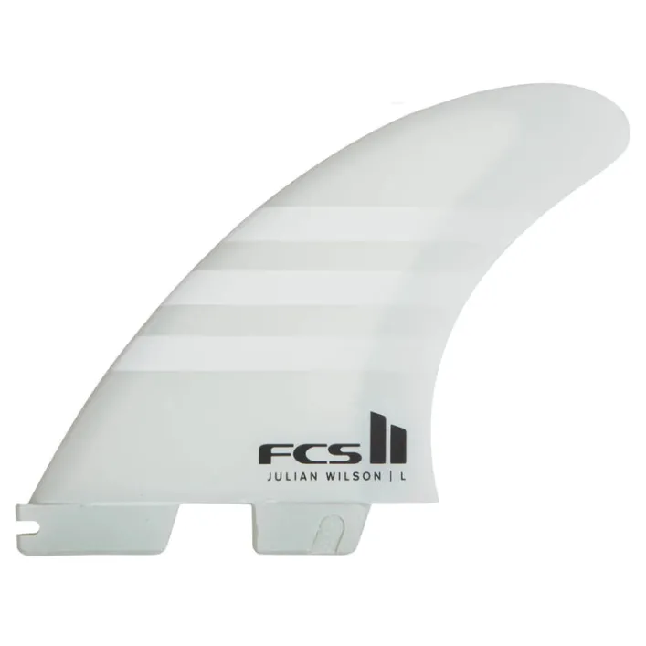 FCS 2 JW PC Medium Weiß/Weiß Tri Retail Flossen