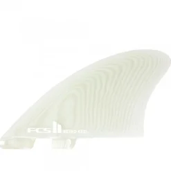 FCS II Retro Keel PG Clear Twin Einzelhandelsflossen