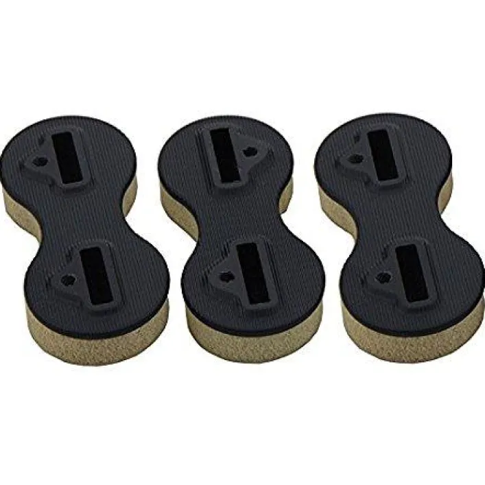 Finnenstecker Produktionsset für FCS Fusion 9° Schwarz