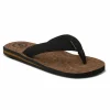 FoamLife Mully Kork Flip Flop Schwarz