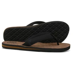 FoamLife Mully Kork Flip Flop Schwarz
