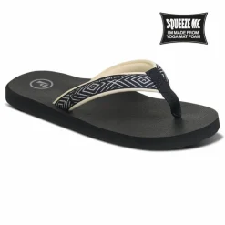 FoamLife Yogi Flip Flop Schwarz