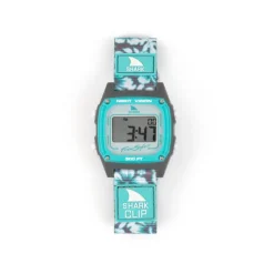Freestyle Shark Aqua Hibiscus Clip Uhr