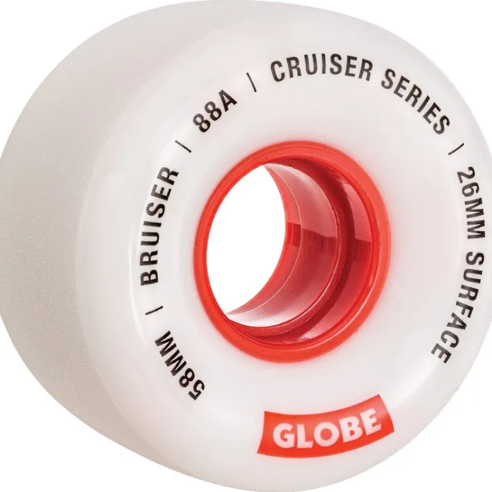 Globe Bruiser Cruiser-Räder, 58 mm, 88A