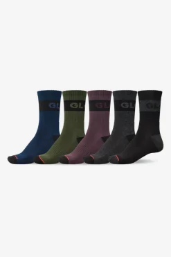 Globe Horizons Crew Socken 5er Pack