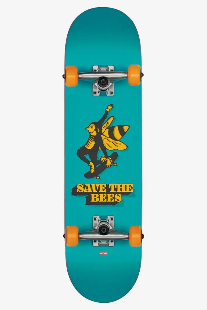 Globe Save the Bees Kinder Skateboard 7.6