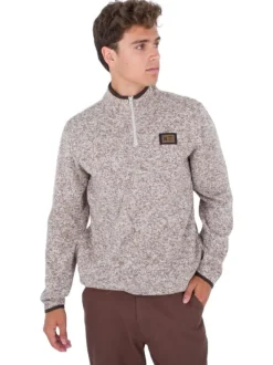 Hurley Mesa Ridgeline Fleece-Sweatshirt mit Reißverschluss