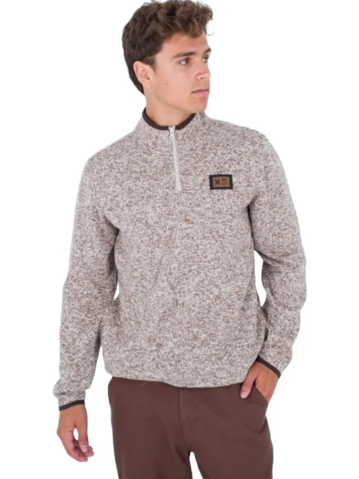 Hurley Mesa Ridgeline Fleece-Sweatshirt mit Reißverschluss