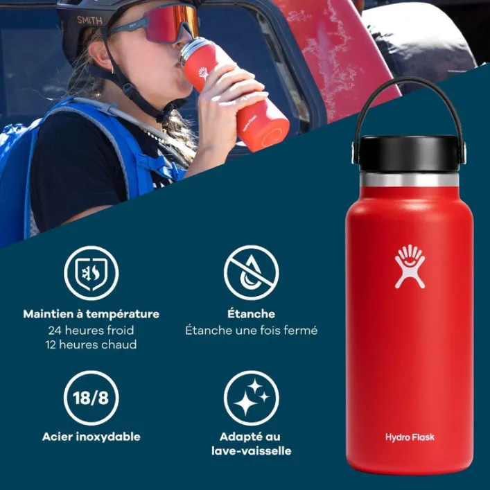 Hydro Flask Hydration 32oz Wide Mouth Trinkflasche