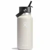 Hydro Flask 32oz Wide Flex Straw Cap Oat Trinkflasche