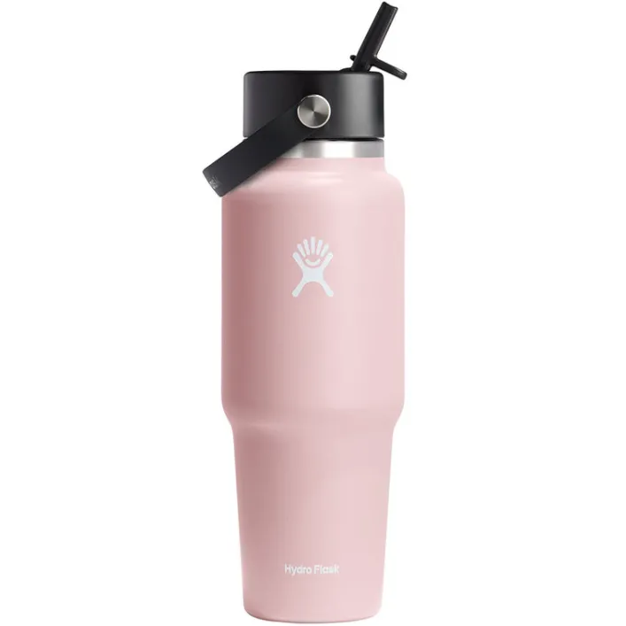 Hydro Flask 32oz Wide Flex Straw Travel Trillium Trinkflasche