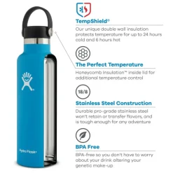Hydro Flask Standard Mouth 18oz Trinkflasche