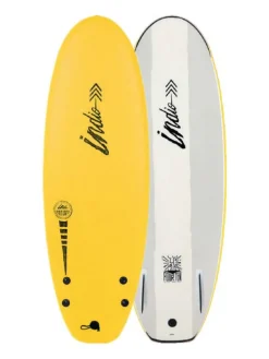 Indio Rookie Neongelbes Surfbrett 4'10