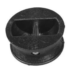 Leinenstecker Groß 32mm Schwarz
