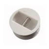 Leinenstecker Groß 32mm Weiß