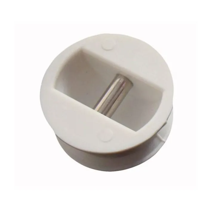 Leinenstecker Groß 32mm Weiß