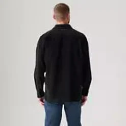 Levis Jackson Worker Jet Black Hemd