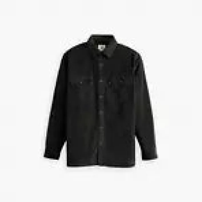 Levis Jackson Worker Jet Black Hemd