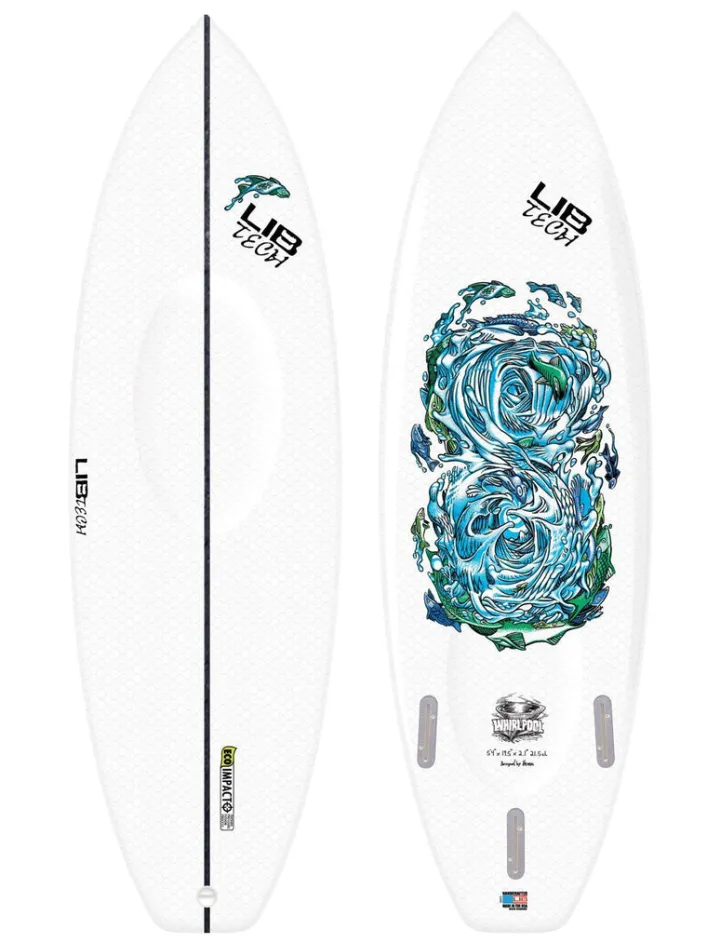 LIB TECH Whirlpool Surfbrett 5'6