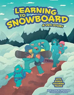 MDX One Learning To Snowboard Kinderbuch
