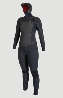O'neill Women Psycho Tech 6/4 Chest Zip Hooded