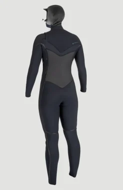 O'neill Women Psycho Tech 6/4 Chest Zip Hooded