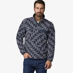 Patagonia Herren Synchilla Snap T Fleece-Sweatshirt