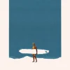 Postkarte Ciel Glue „Deep Blue“