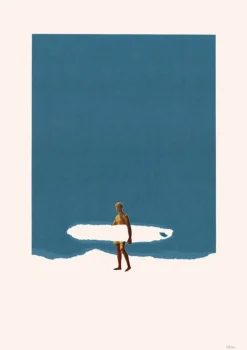 Postkarte Ciel Glue „Deep Blue“