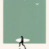 Postkarte Ciel Glue „Jump In“