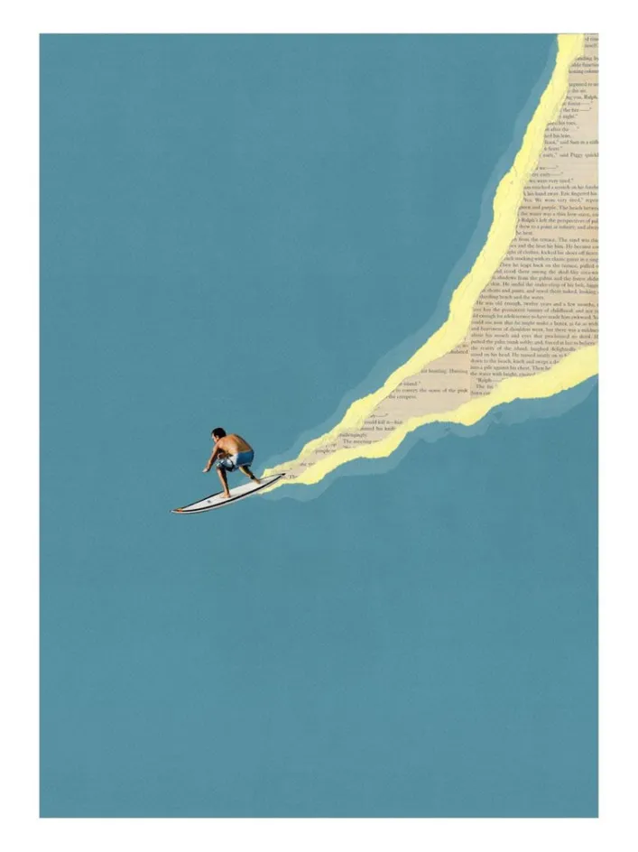 Postkarte Ciel Glue „NorthShore“