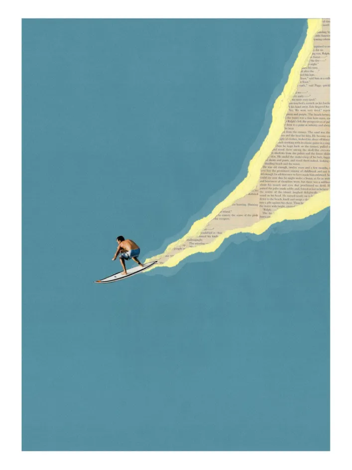 Postkarte Ciel Glue „NorthShore“