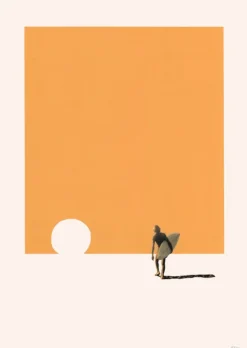 Postkarte Ciel Glue „Sonnenkuss“