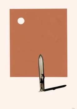 Postkarte Ciel Glue „Terrakotta“