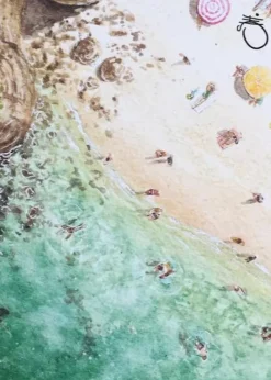 Postkarte Saloha Art "Praia do Camilo"