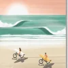 Postkarte Studio Trev '' Typischer Tag in Scheveningen 2 ''
