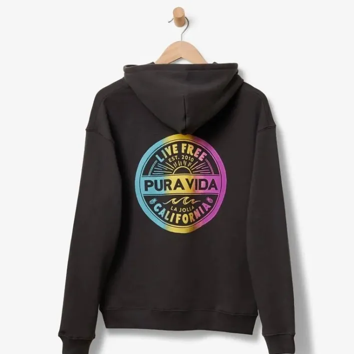 Pura Vida Live Free Classic Hoodie