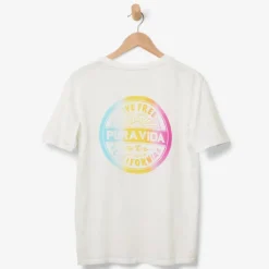 Pura Vida Live Free SS Crew Tee