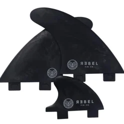 Rebel Rapid Fin Set S FCS I - recyceltes Carbon
