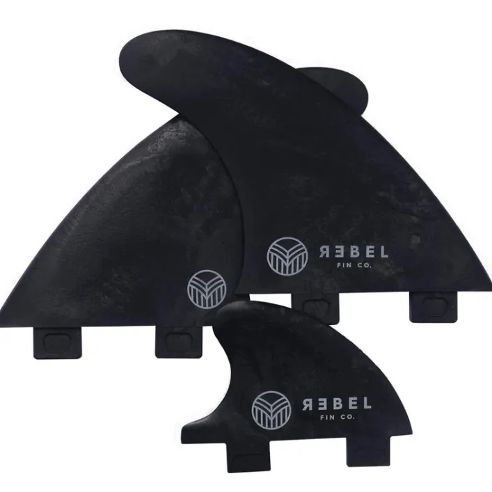 Rebel Rapid Fin Set S FCS I - recyceltes Carbon